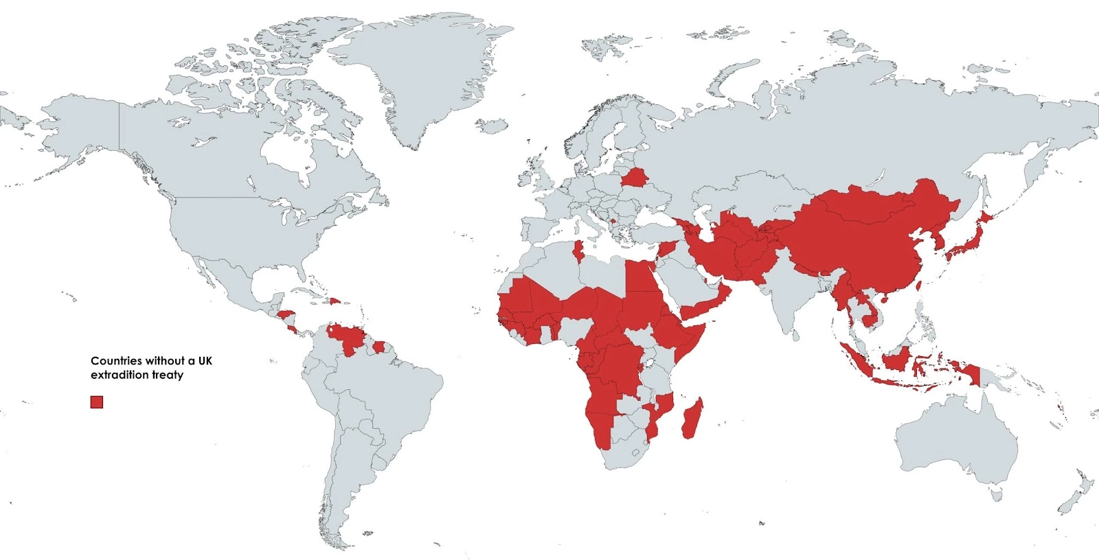 Pays sans extradition 2024