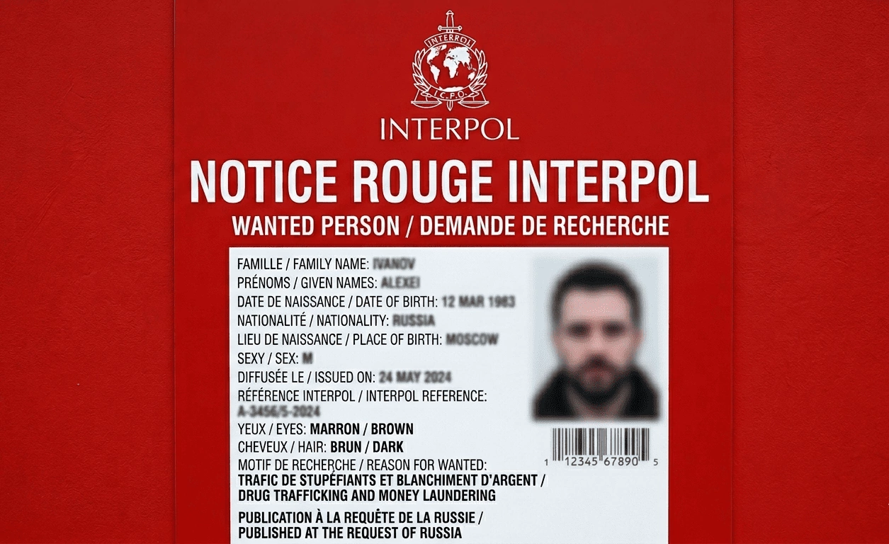 Comment contester une Notice Rouge Interpol en France