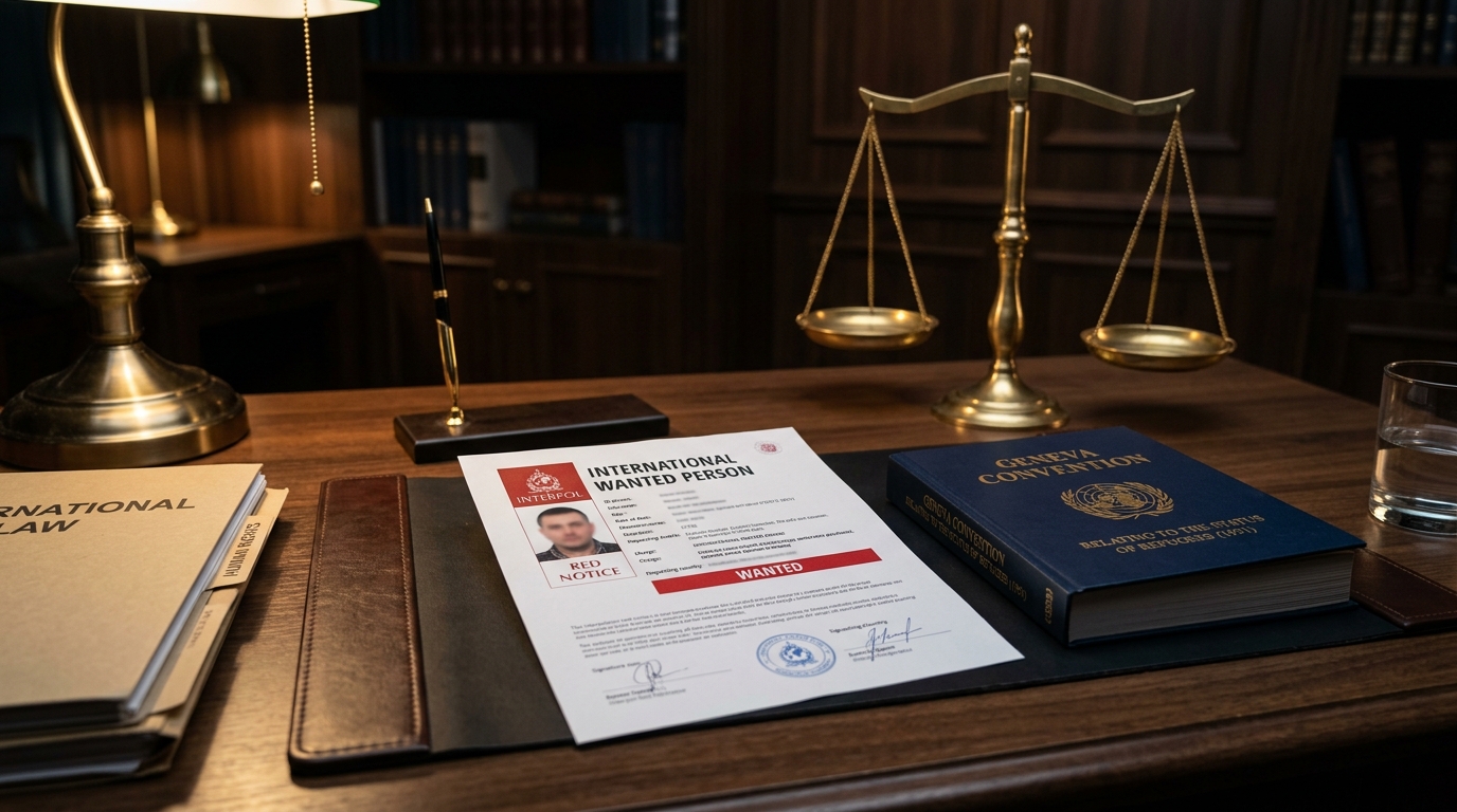 Notice rouge Interpol et recours pour demandeurs d asile politique